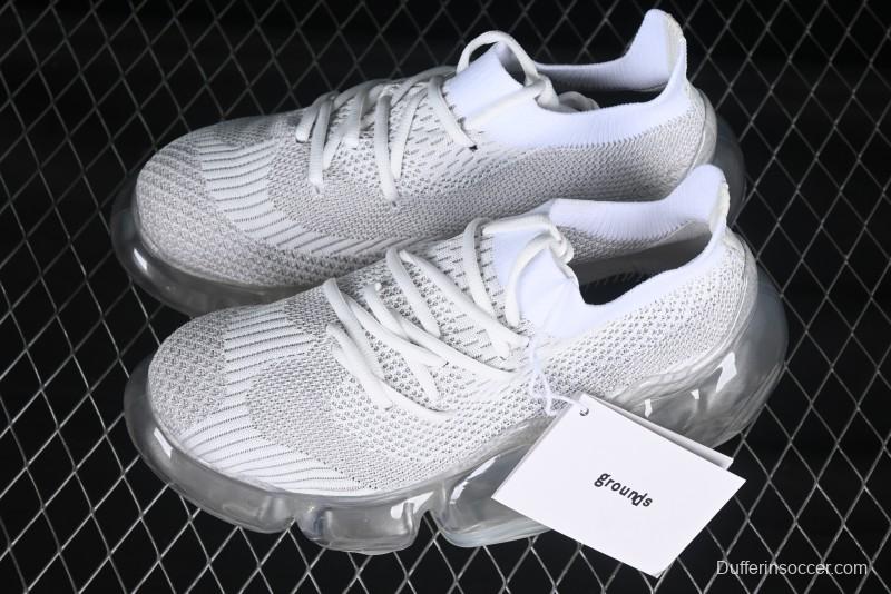 Grounds Big Bubble Heightening Platform Sneakers White Gray - AJE5