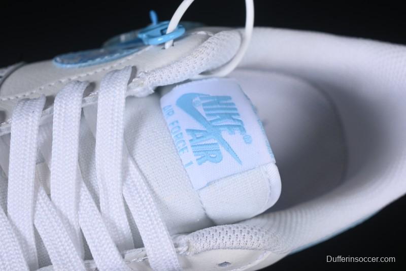 Nike Air Force 1 '07 Low Casual Sneakers with Erciyuan Hand-Painted Graffiti Lingzhu Aobing Design - HF0022-010