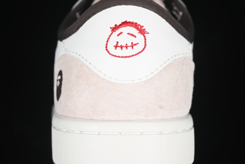 Nike Travis Scott x Fragment Design x Air Jordan 1 Low OG SP AJ1 Bape Collaboration Sneakers - AG3702-807