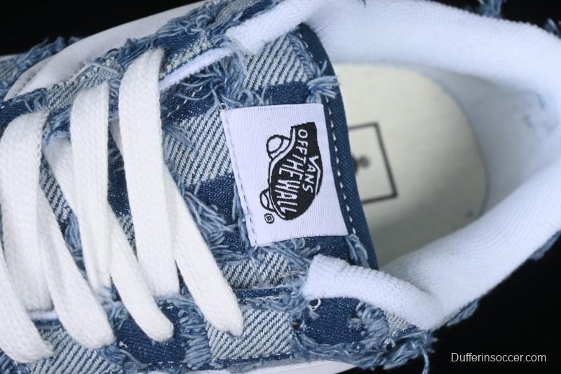 Vans Knu Skool Washed Tie-Dye Low-Top Casual Skate Shoes - VN000CS0239