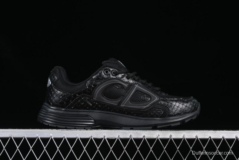 Dior B30 Sneakers with Reflective CD30 Logo and Lightweight Rubber Sole - CD30