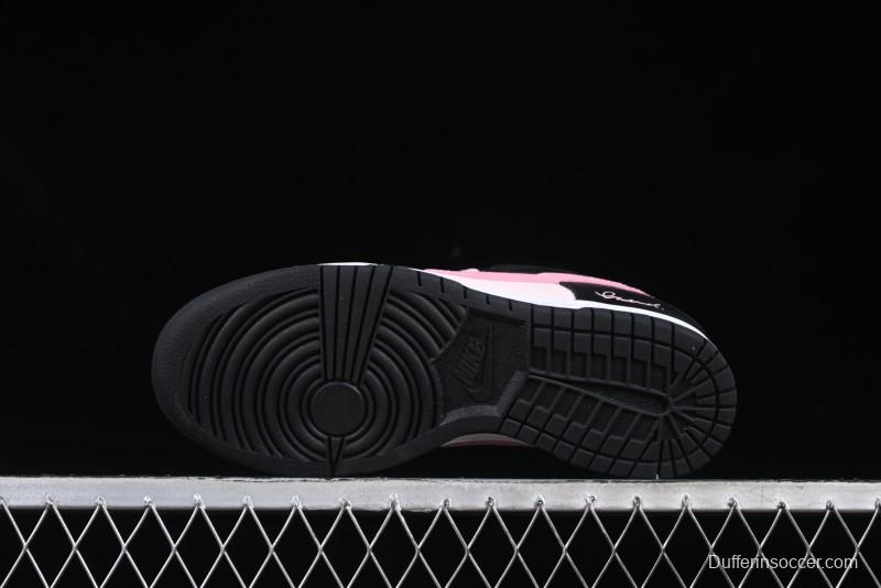 Nike SB Dunk Low Casual Skate Shoes in Blackberry Pink - CW1590-100
