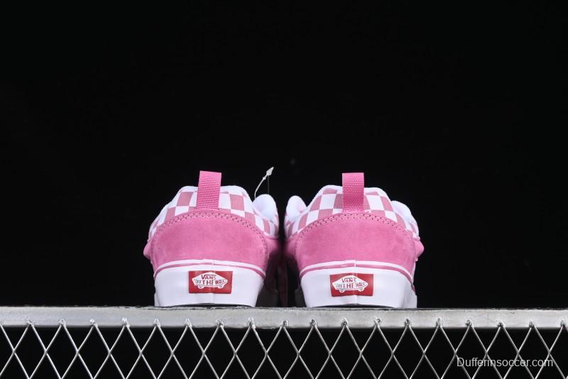 Vans Knu Skool Low-Top Retro Chunky Sneakers with Original Big Logo - VN000CRPBAK