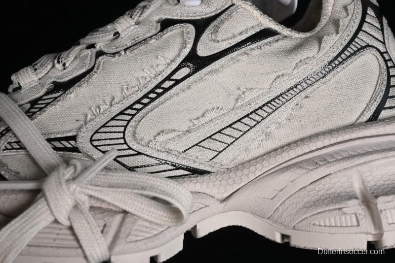 Balenciaga Phantom Sneaker 10th Generation Trend Running Shoes with Transparent Heel Strap - W3XDC2002
