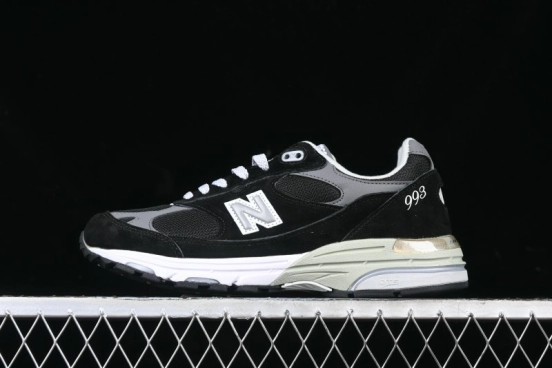 New Balance Made In USA M993 Series Classic Retro Casual Running Shoes - MR993BK