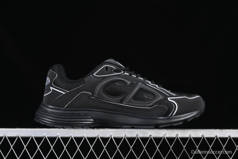 Dior B30 Sneakers with Reflective CD30 Logo - CD30