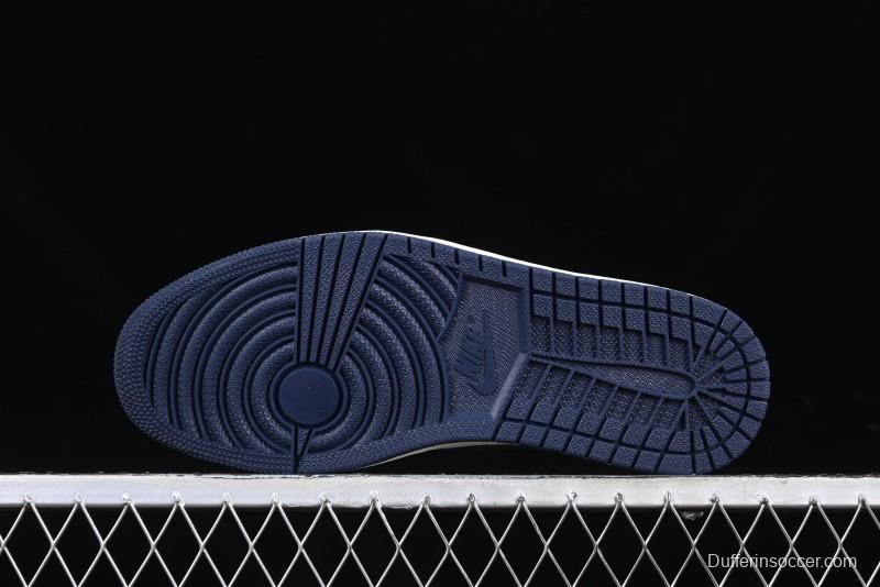 Nike Air Jordan 1 Low OG Obsidian AJ1 Low-top Lifestyle Basketball Shoes - CZ0790-400