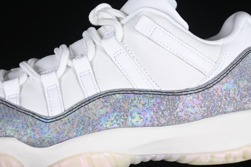 Nike Air Jordan 11 Low CNY Snake Year Limited Edition Tear-Away Basketball Shoes - HQ7000-001