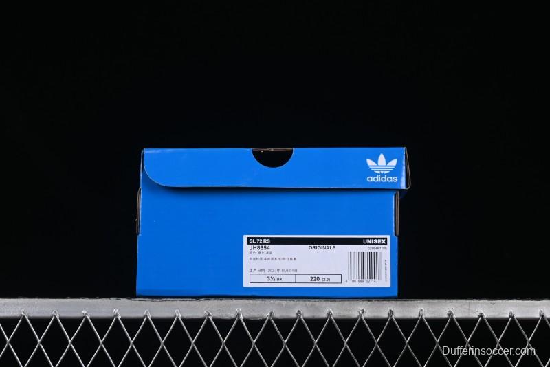 Adidas Originals SL 72 RS Retro Running Shoes with Ecotex Tongue and EVA Midsole - JH8654