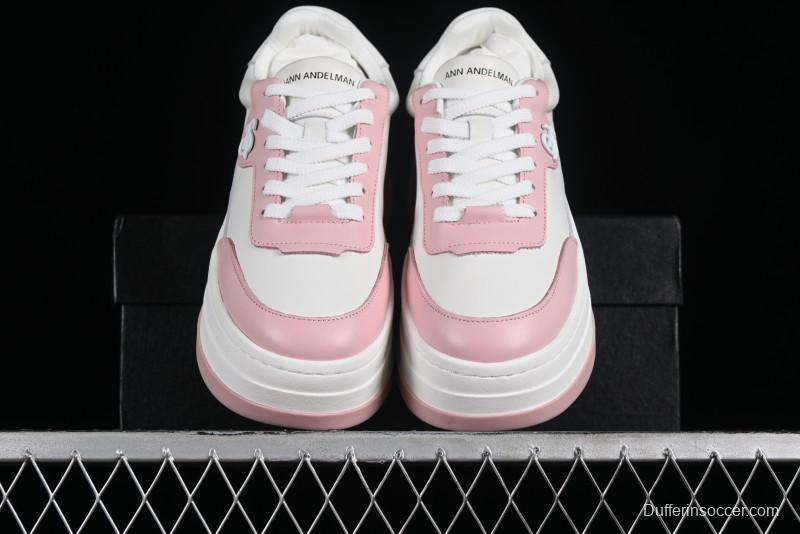 ANN ANDELMAN Pink White Chunky Retro Low-Top Sneakers - 210821