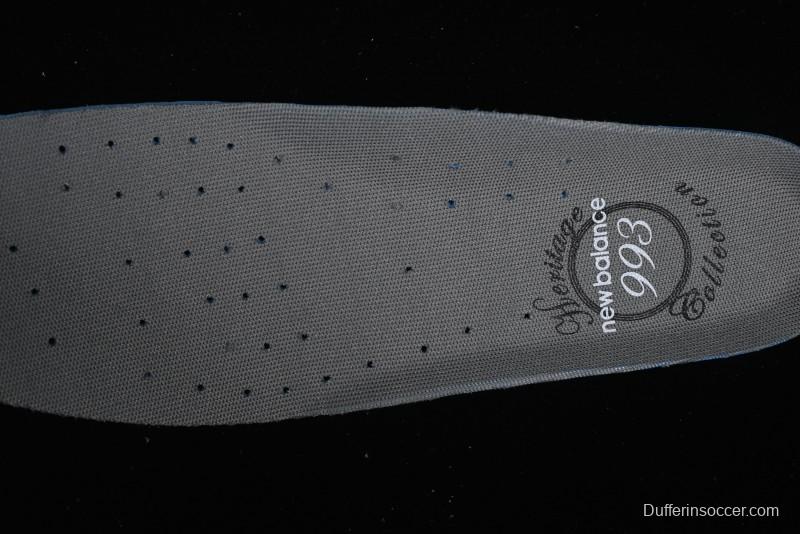 New Balance Made In USA M993 Series Classic Retro Casual Running Shoes - MR993BK