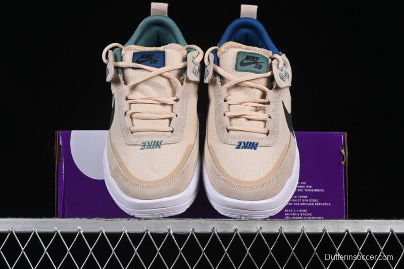 Nike SB Day One Low Top Casual Skate Shoes with Air Zoom Cushion - FN4210-100