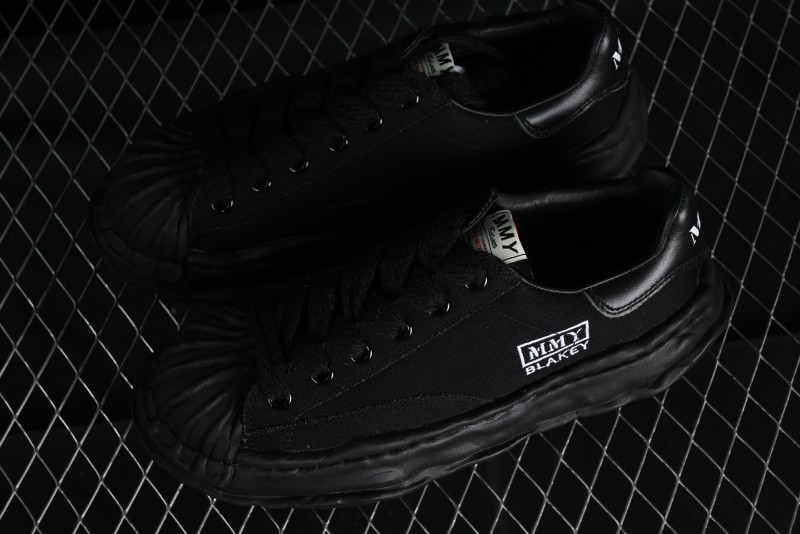 Wayne MMY Original Sole Leather Low Sneaker with Deconstructed Ice Cream Outsole - W.E5