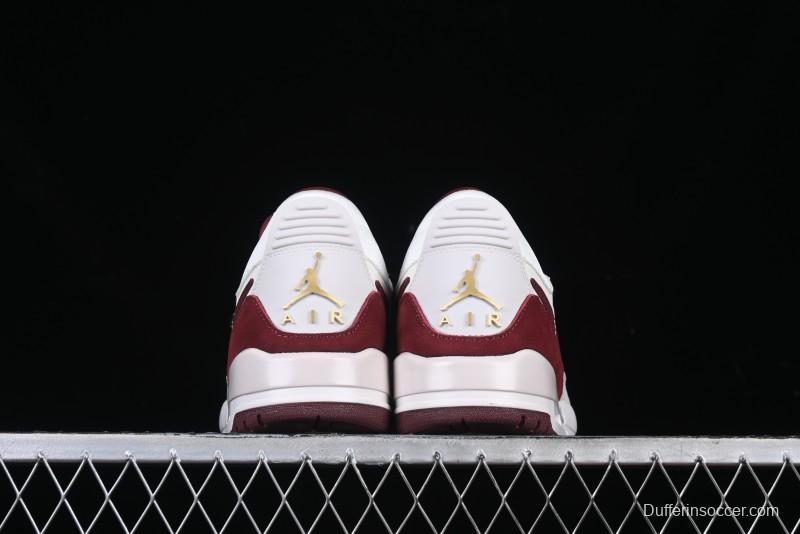 Nike Air Jordan Legacy AJ312 Low Top Sneakers with Velcro Strap and Triple Design - IB4712-161