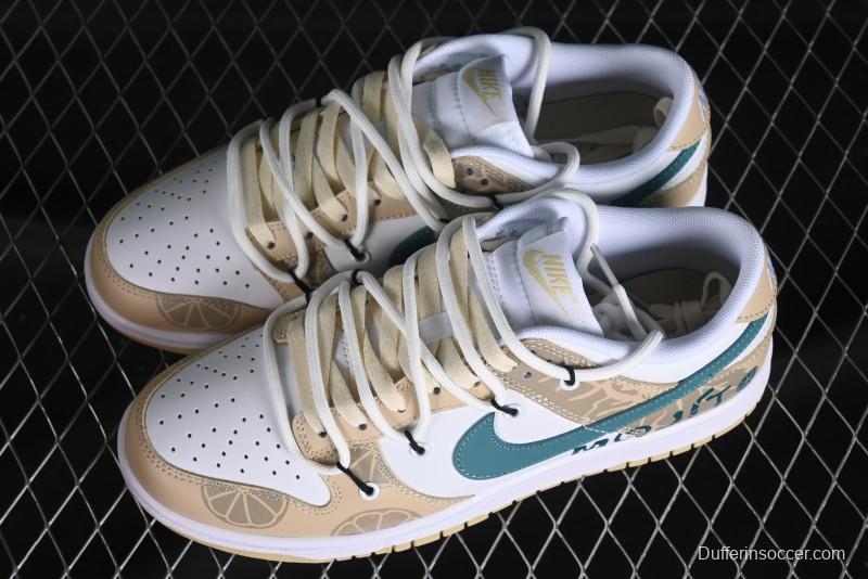 Nike Dunk Low SB Casual Sneakers with Mojito-Inspired Design - DV0833-100