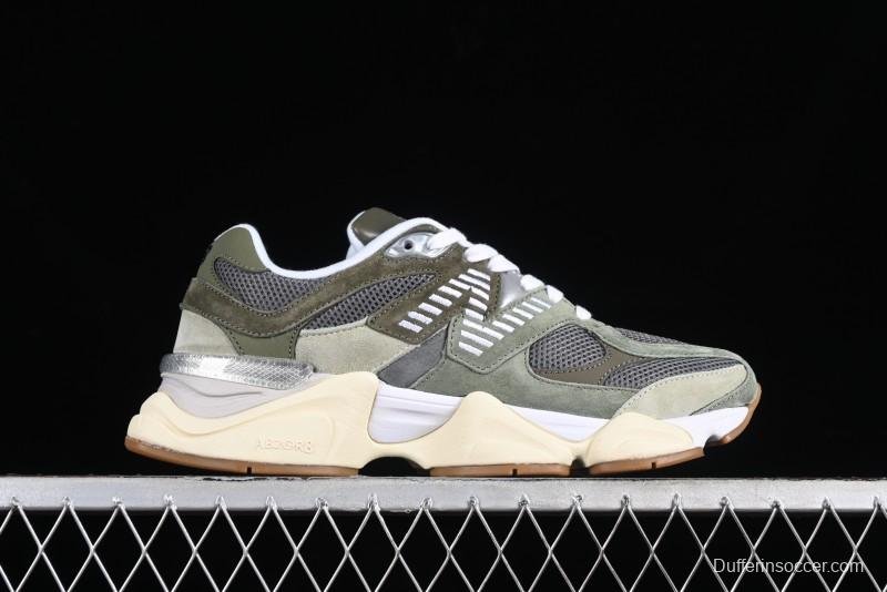 Joe Freshgoods x New Balance 9060 Retro Running Sneakers with ABZORB Cushioning - U9060FOC