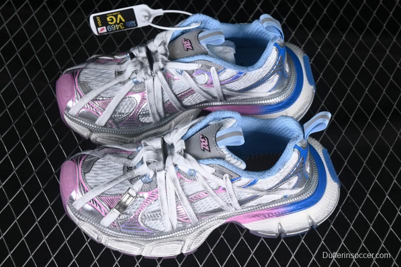 Balenciaga Phantom Sneaker 3XL Trendy Running Shoes with Transparent Heel Strap - W3XCH9145