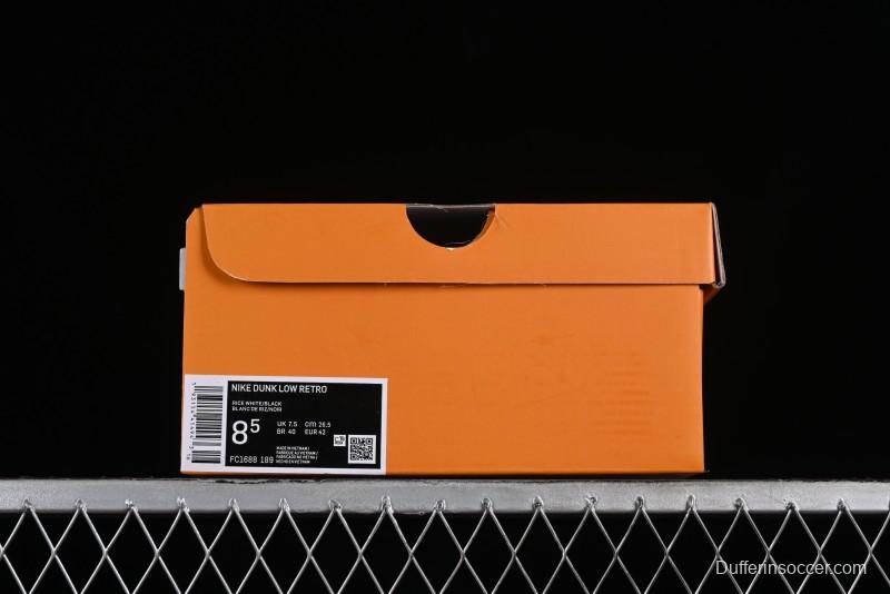 Nike Dunk Low LV Collaboration - Monogram Beige Black Hook SB Low Top Casual Skate Shoes - FC1688-189