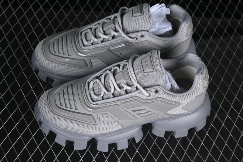 Prada Cloudbust Air Thunder Lifestyle Low-Top Sneakers with Anti-Slip and Wear-Resistant Design - 2EG293