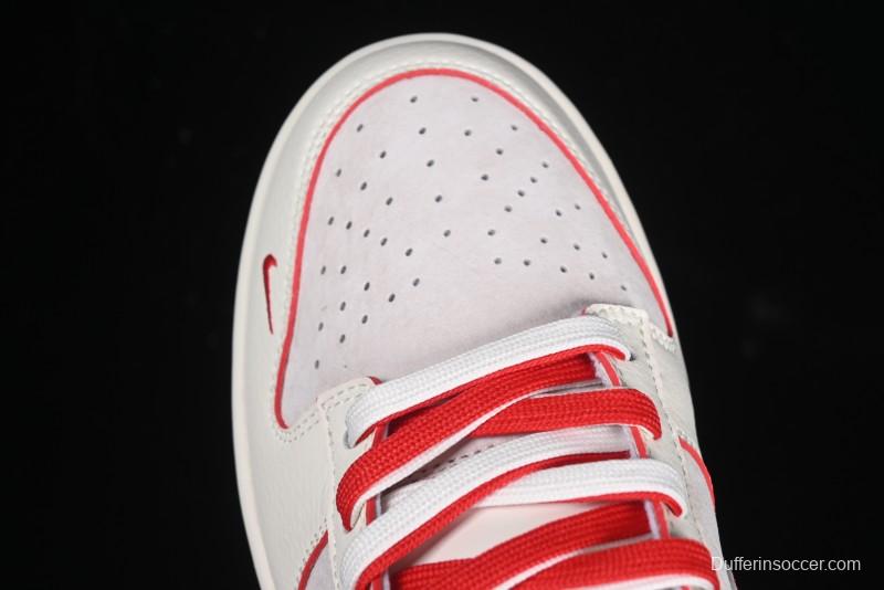 Nike SB Dunk Low Supreme Collaboration Anniversary Custom Low-Top Casual Sneakers - DM6868-033