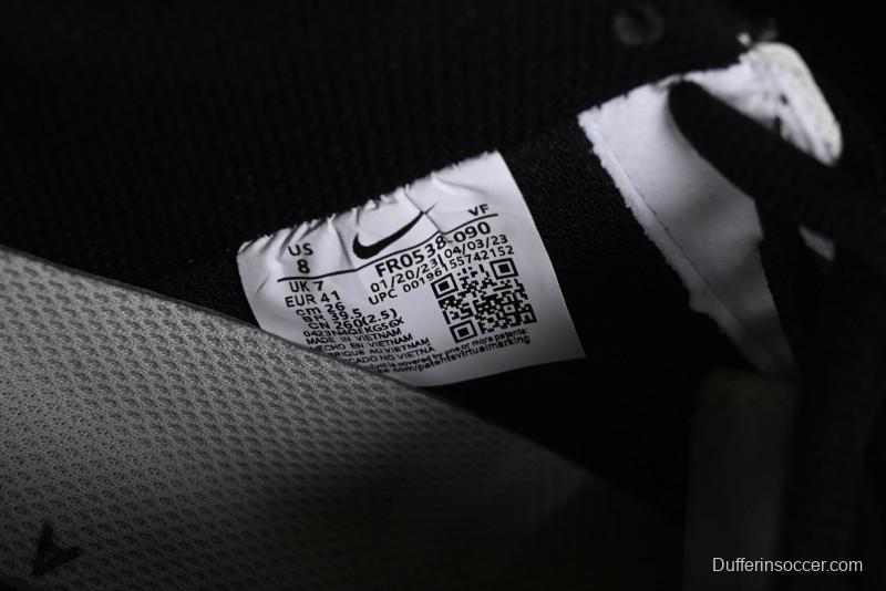 Balenciaga x Nike Air Force 1 '07 Low Triple Swoosh Beige Black Casual Shoes - FR0538-090