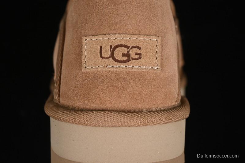 UGG Classic Ultra Mini Hayden Slip-On Casual Boots - 1158354