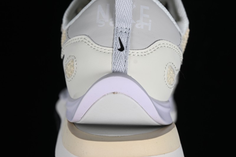 Nike Sacai VaporWaffle 3.0 Deconstructed Sneakers with Overlapping Swoosh and Dual Tongue - CV1363-101