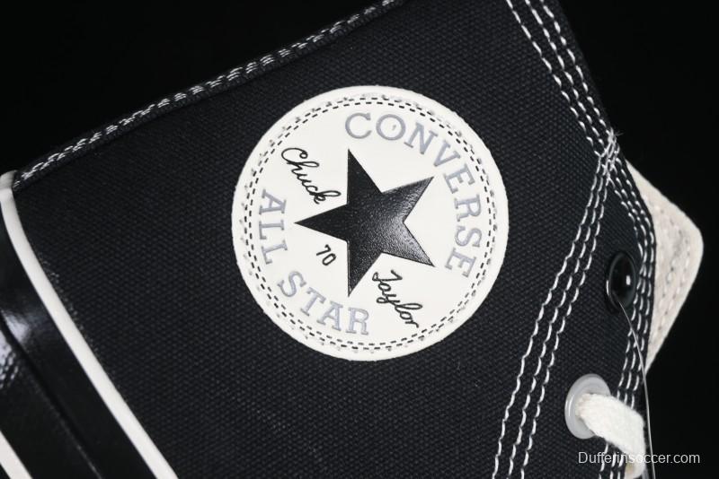 Converse Chuck 1970s High Top Canvas Sneakers with Star Stitch Design - A15743C