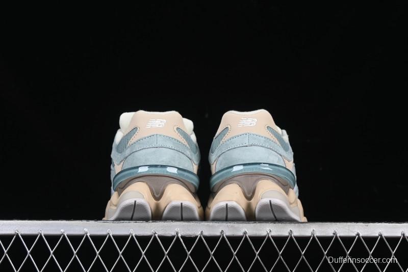New Balance 9060 Retro Casual Running Sneakers with ABZORB Cushioning Technology - U9060FNB