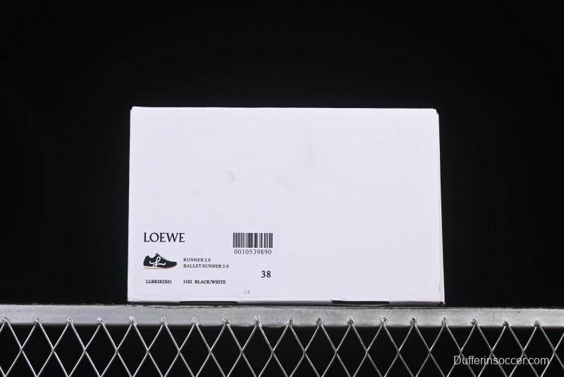 Loewe Ballet Runner 2.0 Sneakers Retro Style Low-Top Casual Sports Shoes - Ballet Runner 2.0