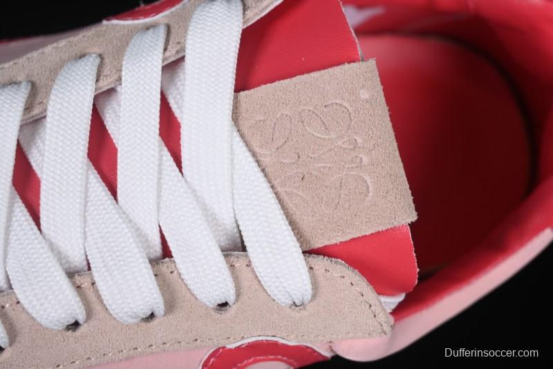 Loewe Ballet Runner 2.0 Sneakers Retro Style Lightweight Casual Sports Shoes - Pink Rose