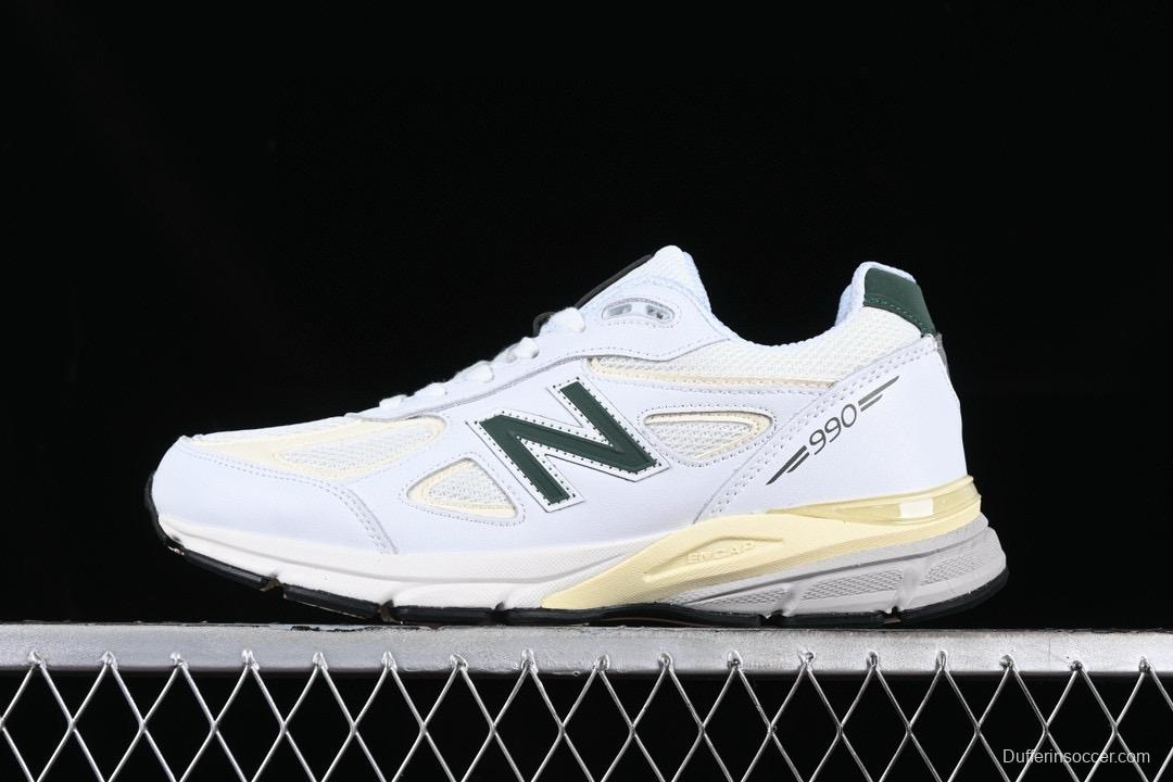 New Balance 990 Series Premium Made in USA Retro Running Shoes - M990TC4
