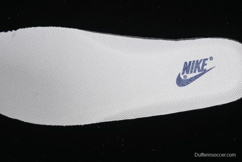 Nike Air Force 1 '07 Low Stussy Collaboration Light Blue White Transparent Swoosh Low-Top Casual Sneakers - DM6688-055