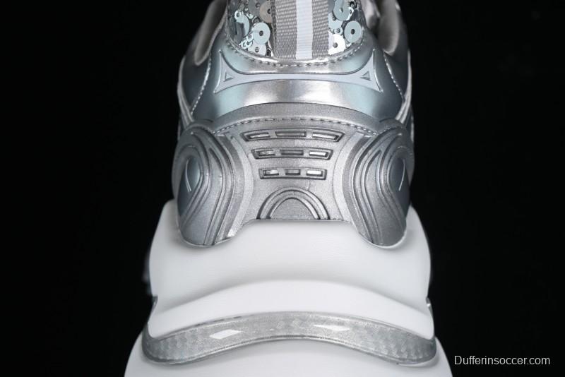 GG-CC Casual Sandals with Asymmetric Design and Cool Functional Style - 70119-3 Silver