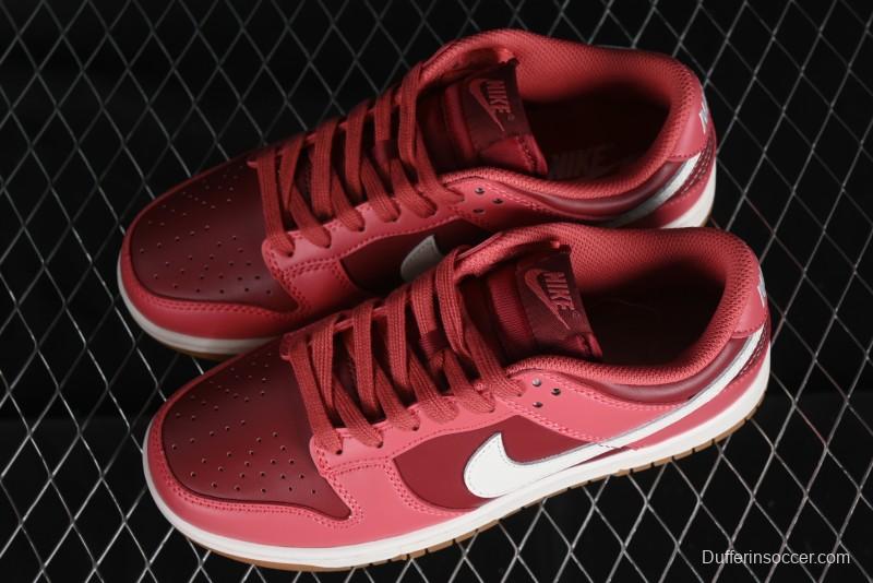 Nike Dunk Low SB Casual Sneakers in Strawberry Bear Colorway - DD1503-603