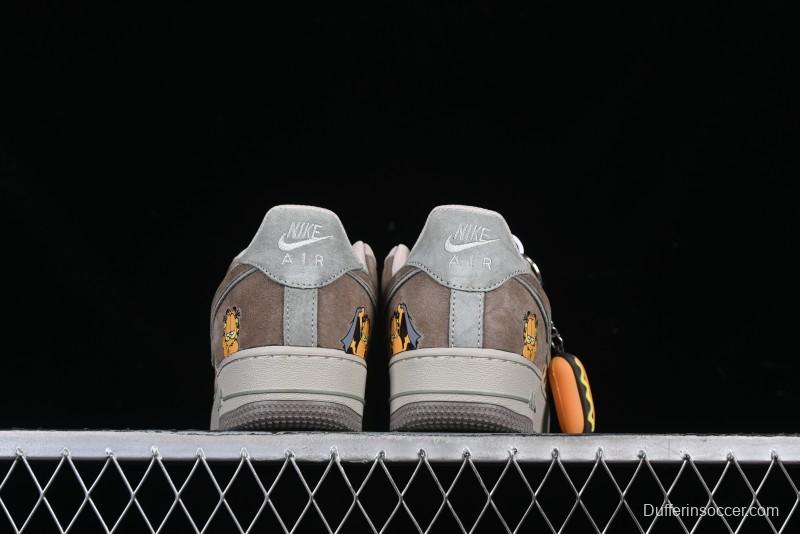 Nike Air Force 1 '07 Low Garfield Casual Sneakers - CD1212-333