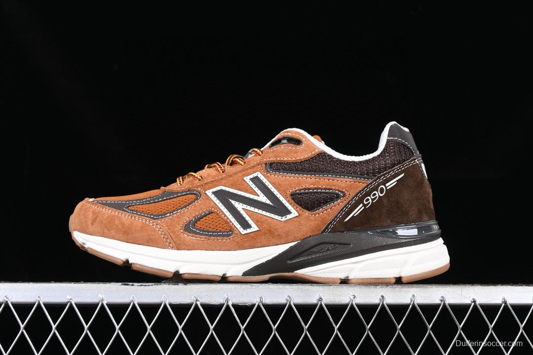 New Balance 990 Series Premium Made in USA Retro Running Shoes - M990LL4