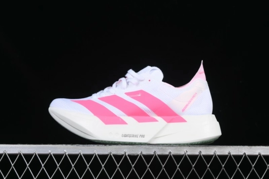 Adidas Adizero Adios 4 M Running Shoes Lightweight Breathable Low-Top - JS1833