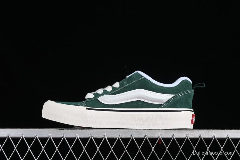 Vans Classics Knu Skool Green Platform Sneakers - VN0AUAK374