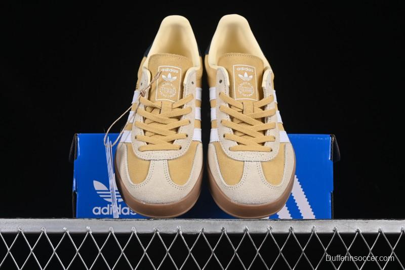 Adidas Originals Gazelle Indoor JI3523 Retro Casual Slip-Resistant Wear-Resistant Low-Top Sneakers - JI3523