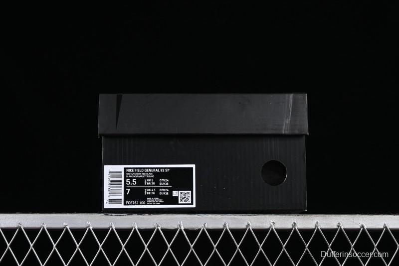 Nike Field General 82 Casual Sneakers with Classic Black & White Colorway - FQ8762-100