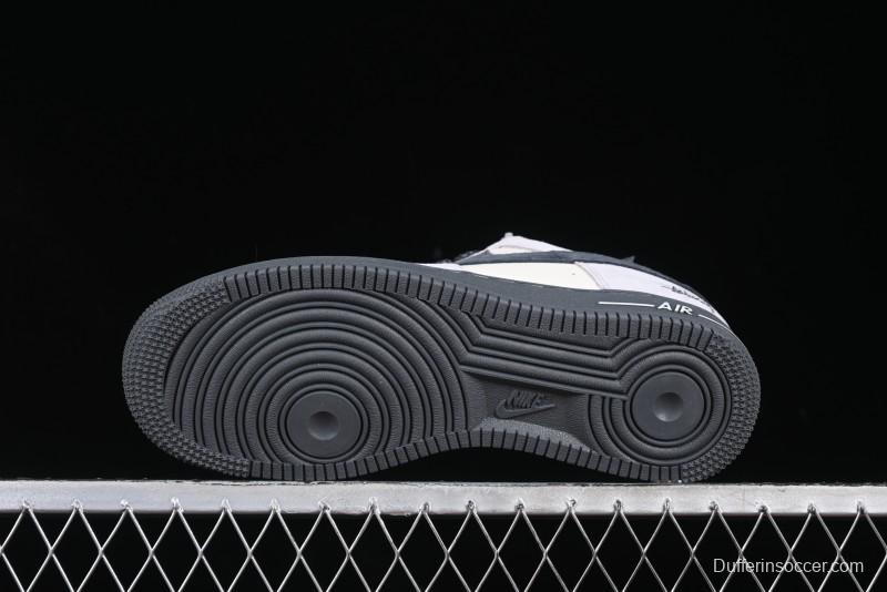 Nike Air Force 1 '07 Low Stussy Collaboration Beige Grey Jade Sole Low-Top Casual Sneakers - XZ6188-196