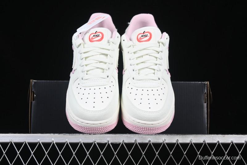 Nike Air Force 1 '07 Low Valentine's Day Limited Edition Casual Sneakers - HV5992-111