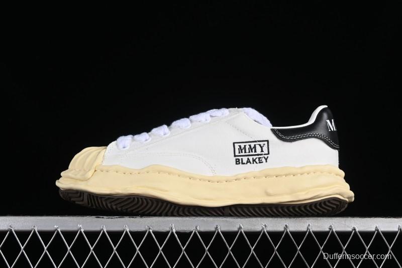Wayne MMY Original Sole Leather Low Sneaker with Deconstructed Ice Cream Sole - W.E5