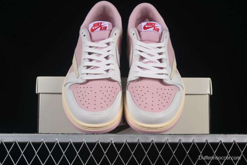 Nike Travis Scott x Air Jordan 1 Low OG Retro Sneakers - DM7866-600