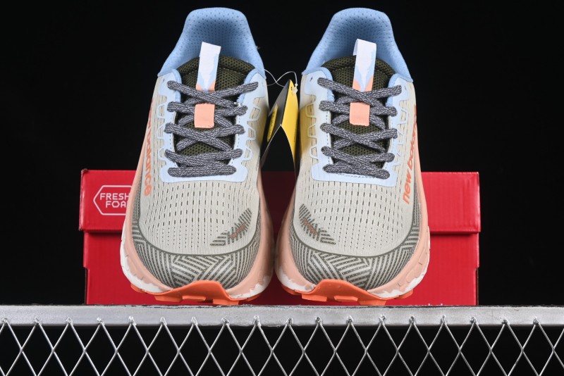 New Balance Fresh Foam X More V3TDS Low-Top Running Shoes with Durable Slip-Resistant Outsole - MTMORUG3