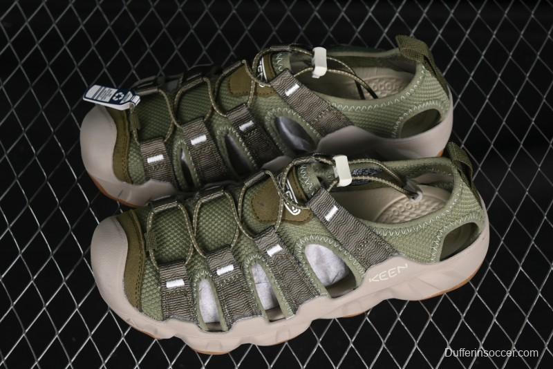 Keen Newport H2 Outdoor Sports Water Sandals with Drainage and Toe Protection - 1026686GREEN