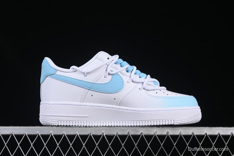 Nike Air Force 1'07 Low Ice Blue Mojito Casual Sneakers - CQ2288-801