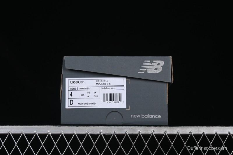 New Balance NB9060 Series Retro Casual Running Shoes with ABZORB Cushioning - U9060JBD