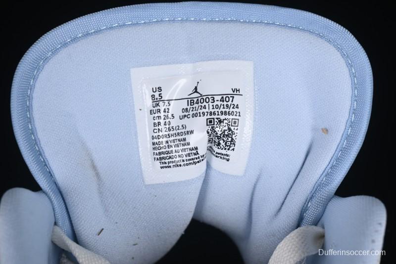 Nike Air Jordan 1 Low "Hydrogen Blue" Casual Sneakers with Retro Design - IB4003-407